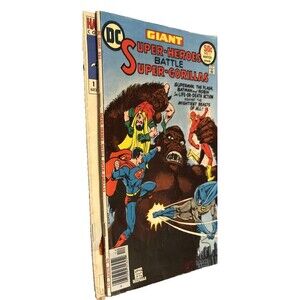 2 COMICSBeethoven Harvey Comics 1994 & DC Giant Superheros Battle SuperGorillas